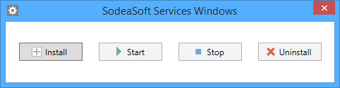 SodeaSoft Service Installer