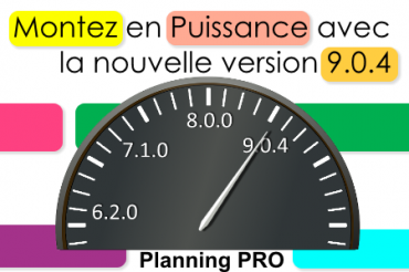 Nouvelle version Planning Pro
