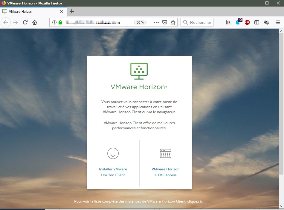 VMWare Horizon