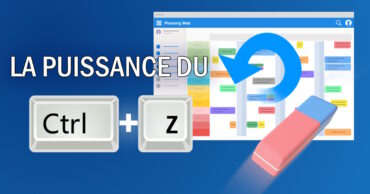 Annuler une modification sur un planning